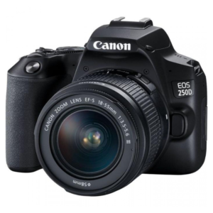 Canon EOS 250D DSLR Camera with Lens
